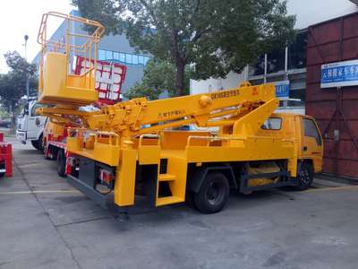 江鈴18米伸縮臂式高空作業(yè)車 高效安全的空中作業(yè)解決方案